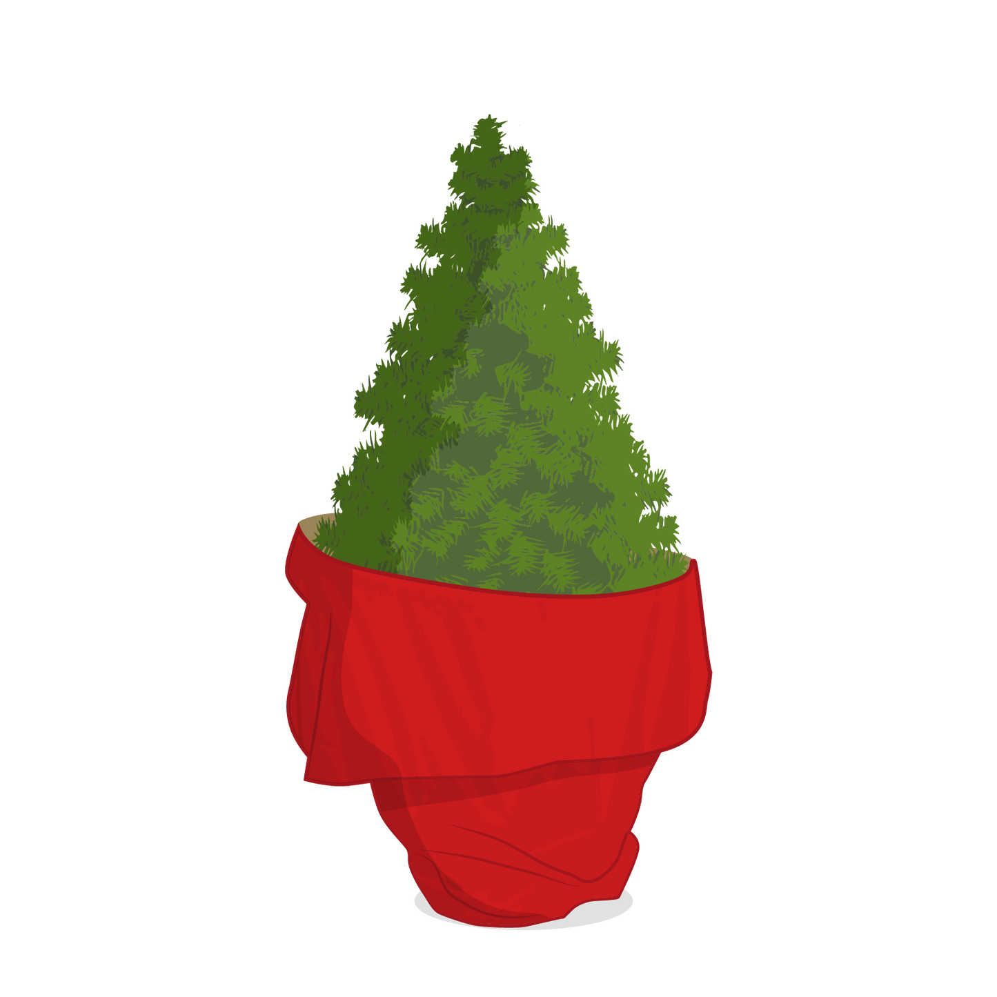 Kerstboomdeken & transporthoes | Alles in een