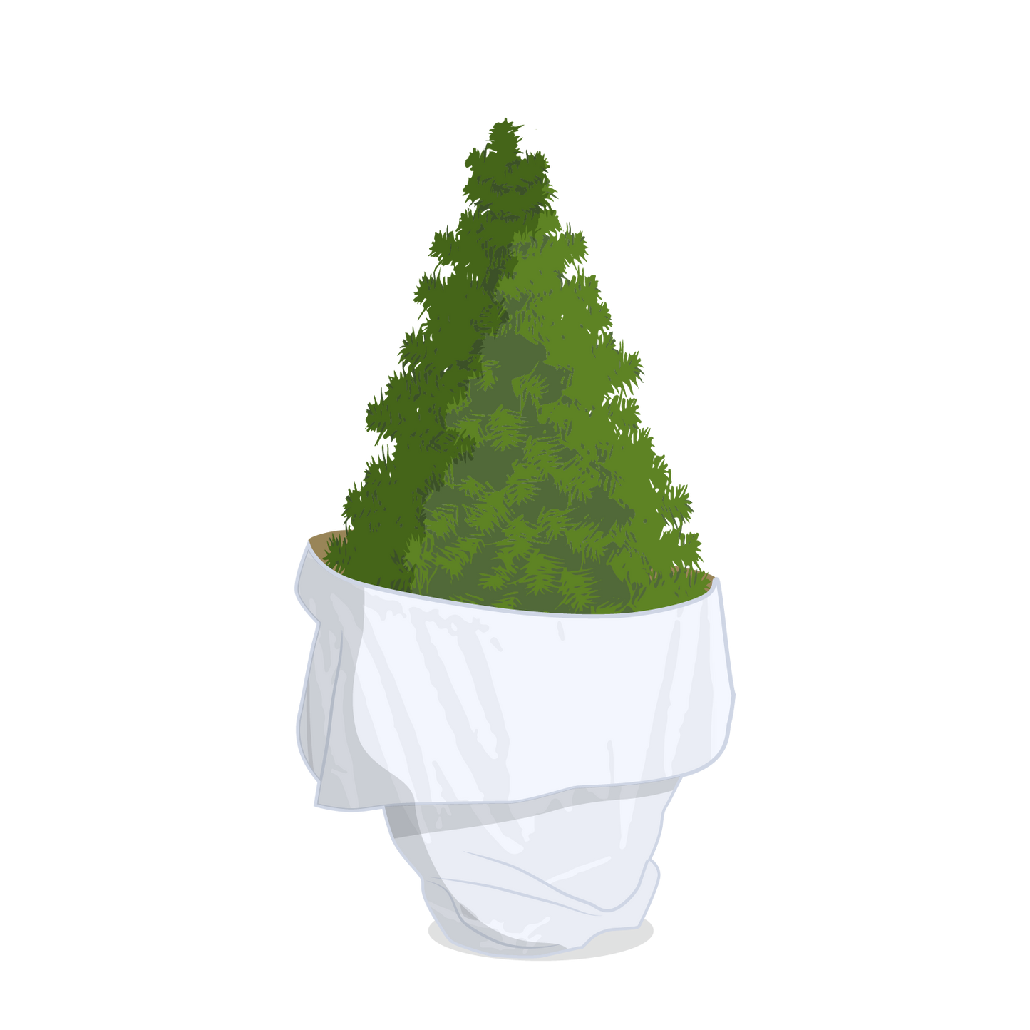 Kerstboomdeken & transporthoes | Alles in een