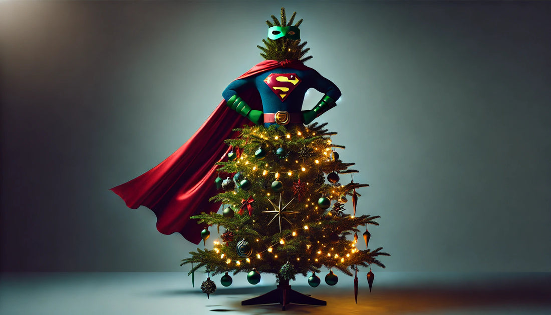 Weihnachtsbaumdecke: Dein Superheld